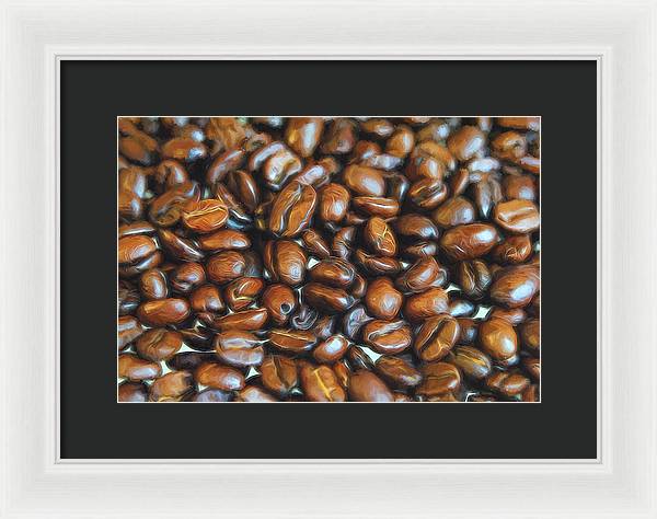 Coffee Beans - Framed Print