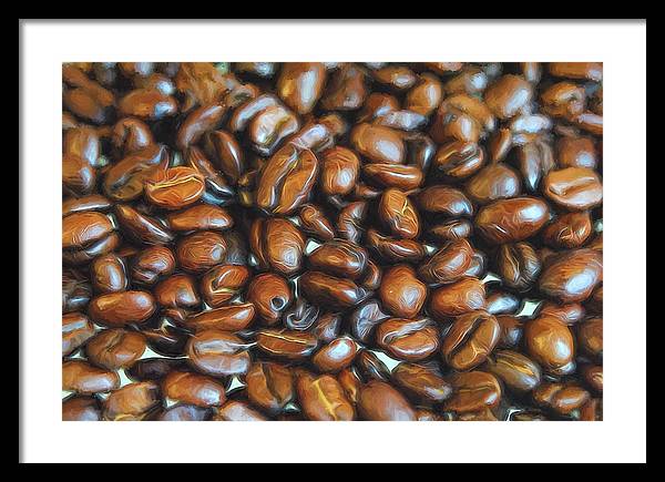 Coffee Beans - Framed Print