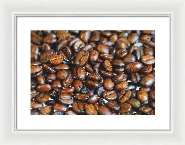 Coffee Beans - Framed Print