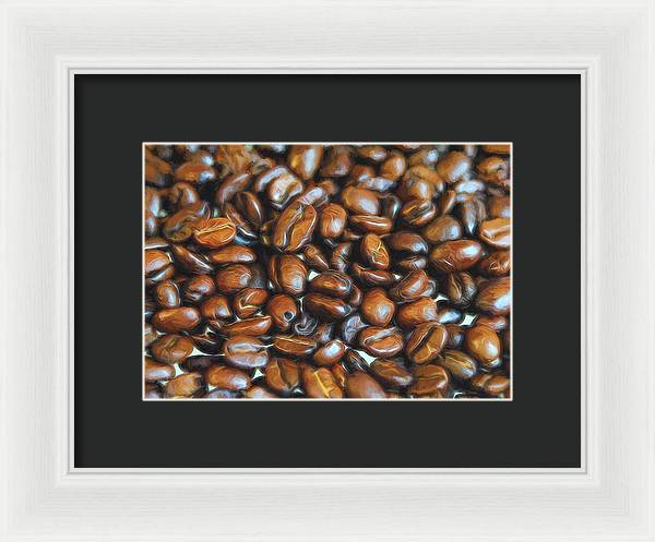 Coffee Beans - Framed Print