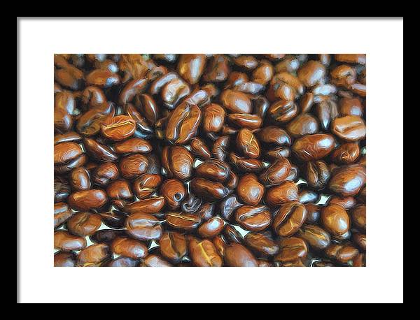 Coffee Beans - Framed Print