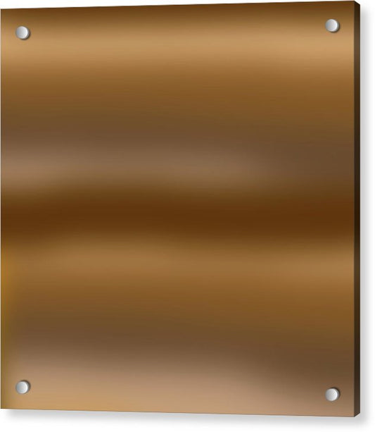 Coffee Gradient - Acrylic Print