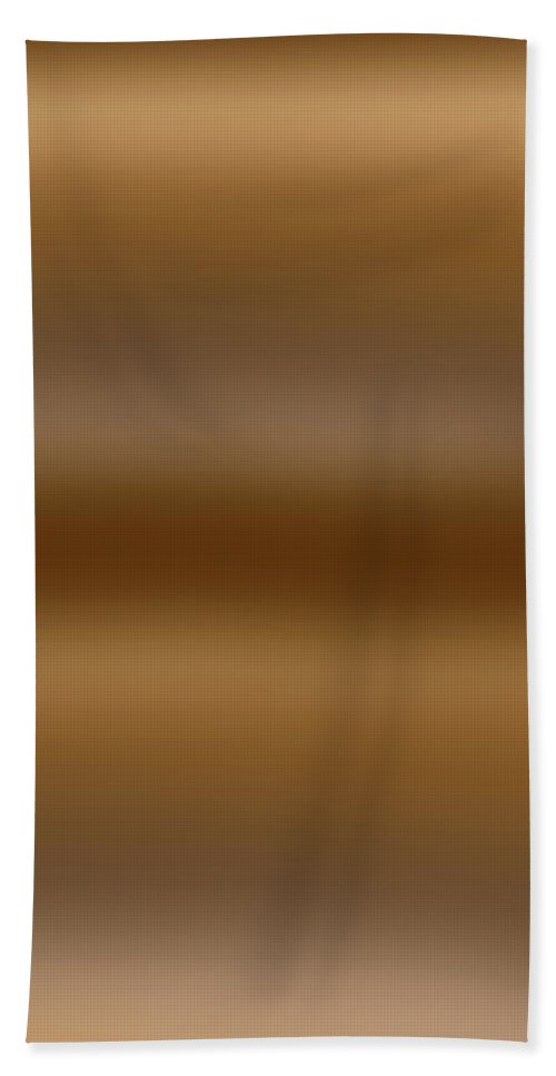 Coffee Gradient - Beach Towel