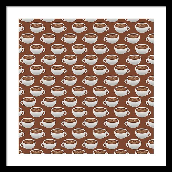 Coffee on Coffee - Framed Print