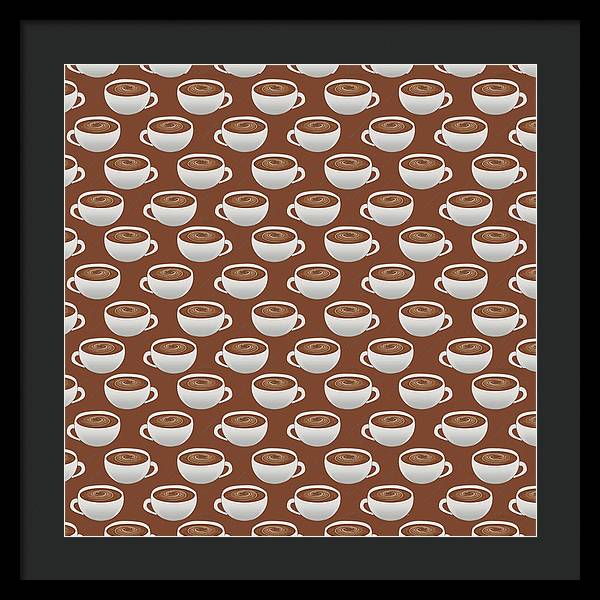 Coffee on Coffee - Framed Print