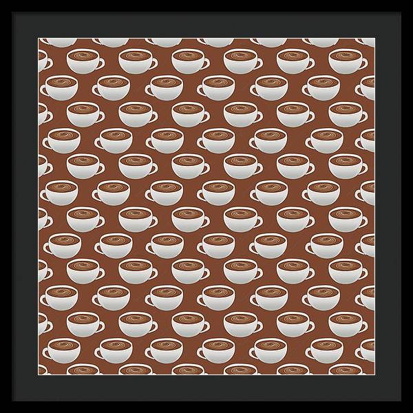 Coffee on Coffee - Framed Print