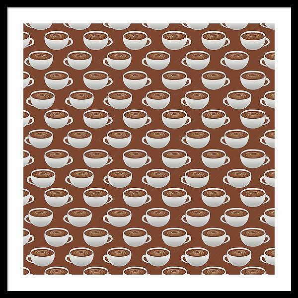 Coffee on Coffee - Framed Print