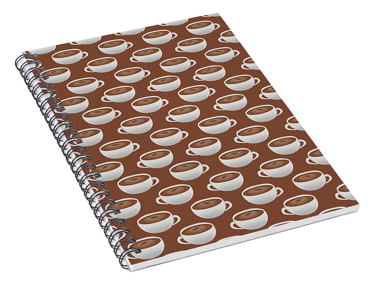 Coffee on Coffee - Spiral Notebook