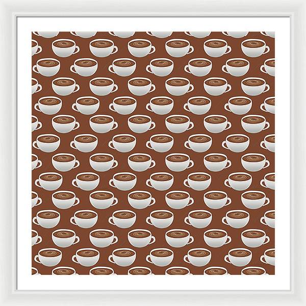 Coffee on Coffee - Framed Print