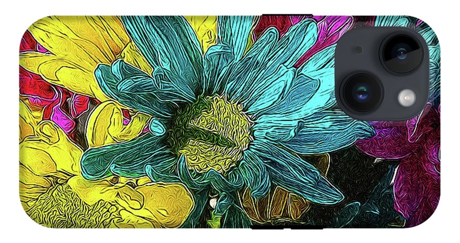 Colorful Daisies - Phone Case