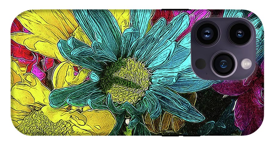Colorful Daisies - Phone Case