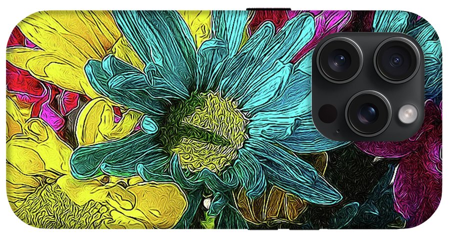 Colorful Daisies - Phone Case