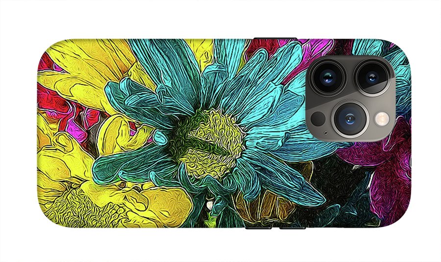 Colorful Daisies - Phone Case