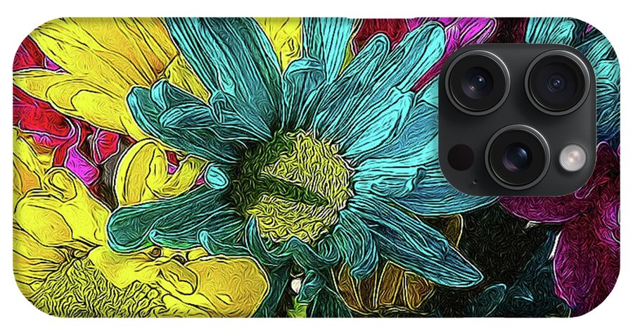 Colorful Daisies - Phone Case