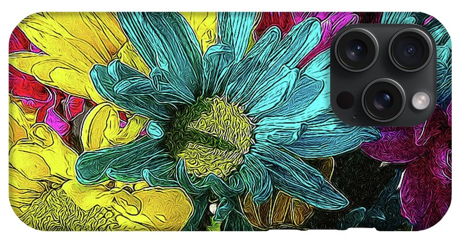 Colorful Daisies - Phone Case
