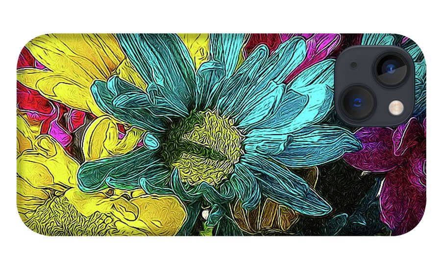 Colorful Daisies - Phone Case