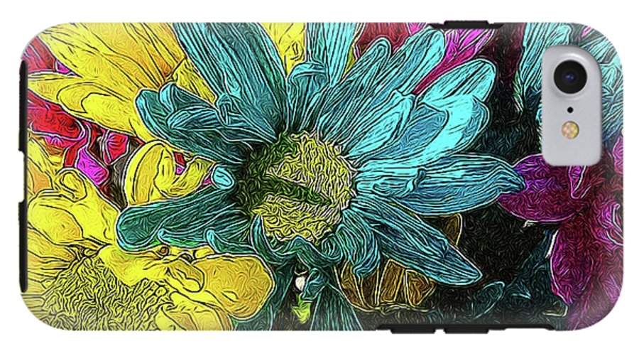 Colorful Daisies - Phone Case