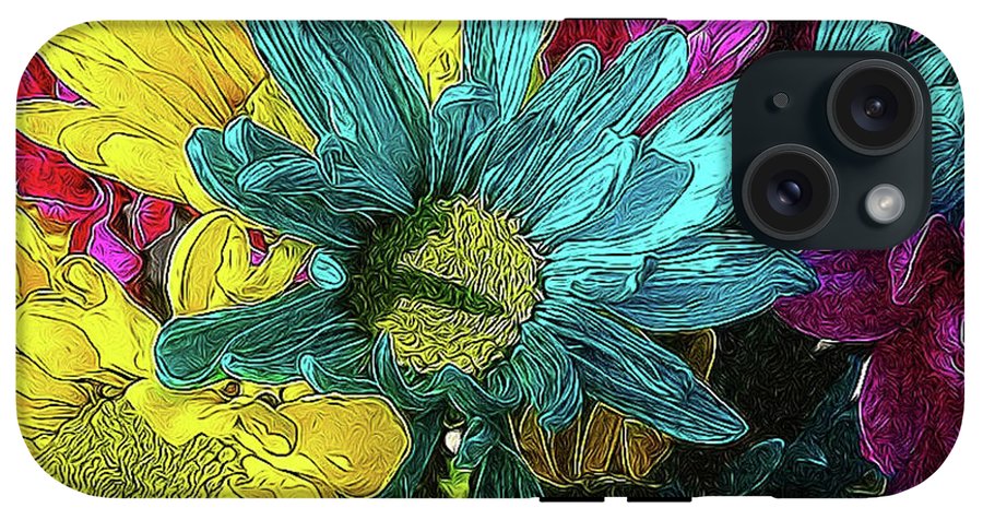 Colorful Daisies - Phone Case