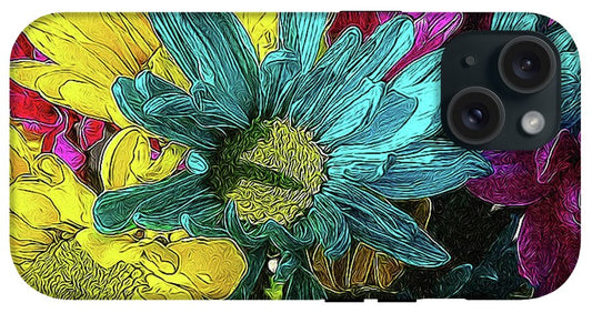 Colorful Daisies - Phone Case