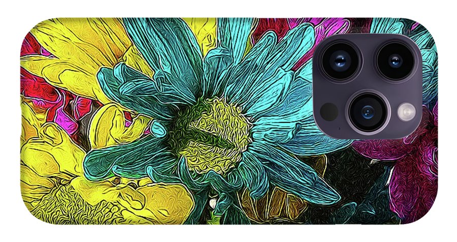 Colorful Daisies - Phone Case
