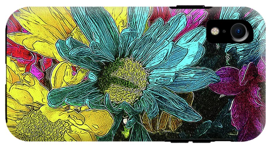Colorful Daisies - Phone Case