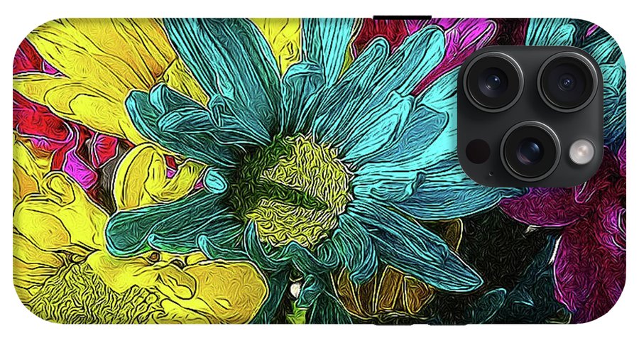 Colorful Daisies - Phone Case