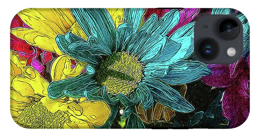 Colorful Daisies - Phone Case