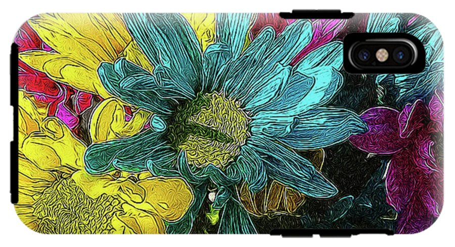Colorful Daisies - Phone Case