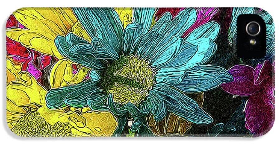 Colorful Daisies - Phone Case