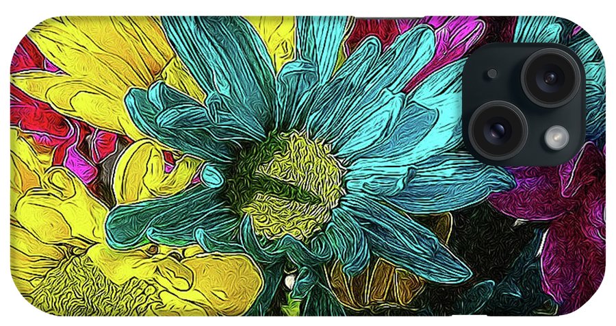Colorful Daisies - Phone Case