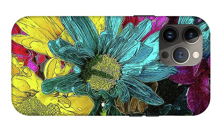 Colorful Daisies - Phone Case