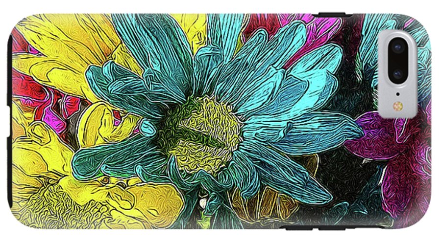 Colorful Daisies - Phone Case