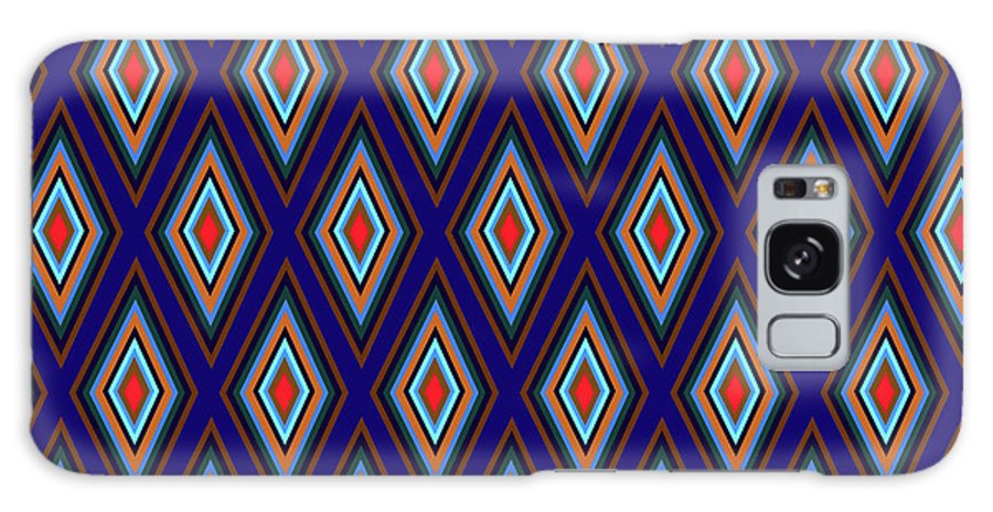 Colorful Diamonds Geometric Pattern Variation 3 - Phone Case