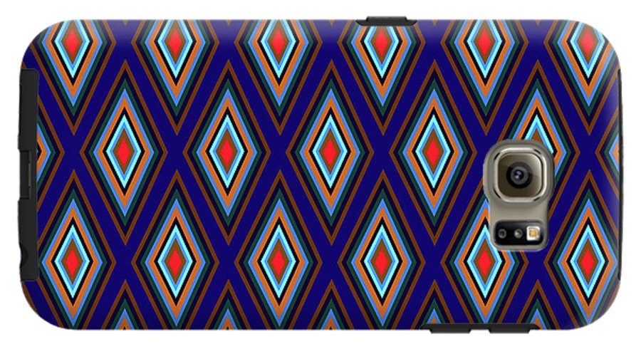 Colorful Diamonds Geometric Pattern Variation 3 - Phone Case