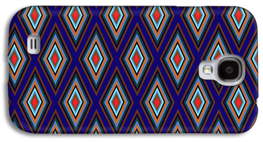 Colorful Diamonds Geometric Pattern Variation 3 - Phone Case