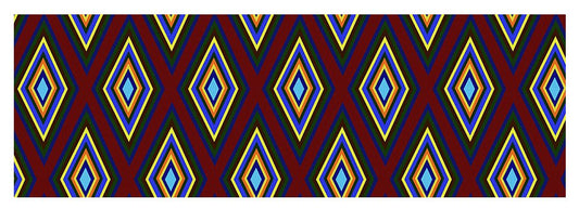 Colorful Diamonds Pattern Variation 1 - Yoga Mat