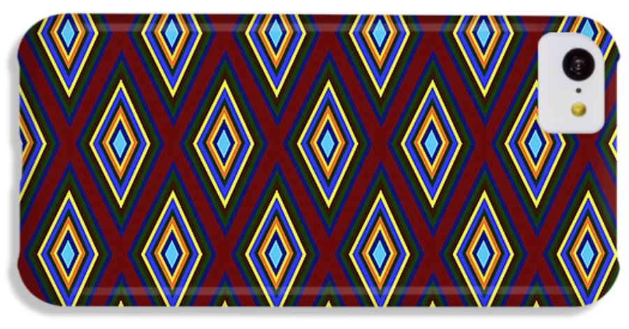 Colorful Diamonds Pattern Variation 1 - Phone Case