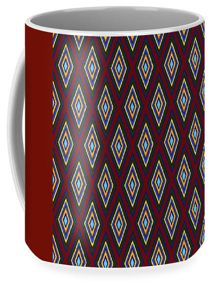 Colorful Diamonds Pattern Variation 1 - Mug