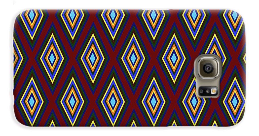 Colorful Diamonds Pattern Variation 1 - Phone Case