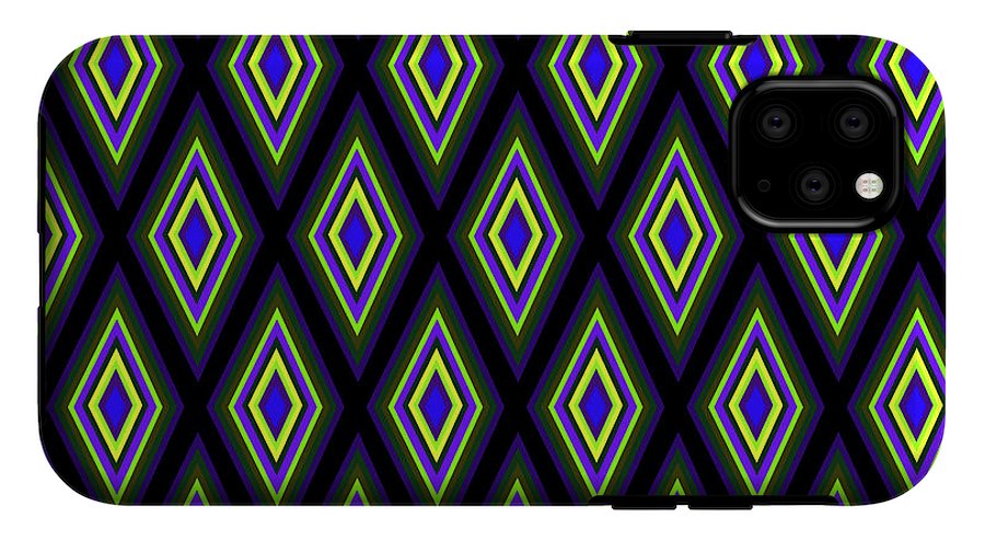 Colorful Diamonds Variation 2 - Phone Case