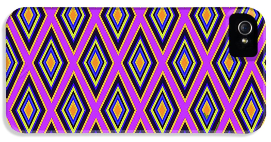 Colorful Diamonds Variation 4 - Phone Case