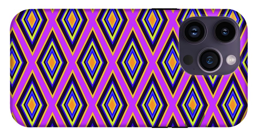Colorful Diamonds Variation 4 - Phone Case