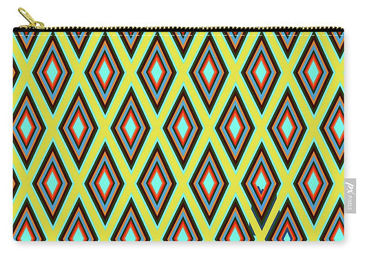 Colorful Diamonds Variation 5 - Carry-All Pouch
