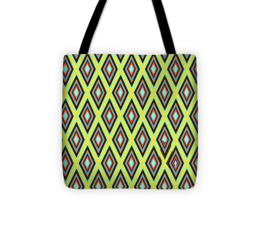 Colorful Diamonds Variation 5 - Tote Bag