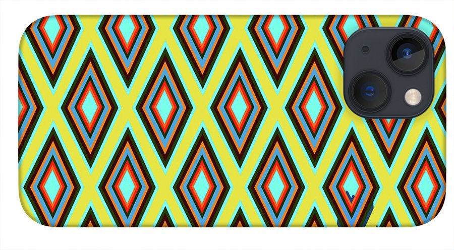 Colorful Diamonds Variation 5 - Phone Case