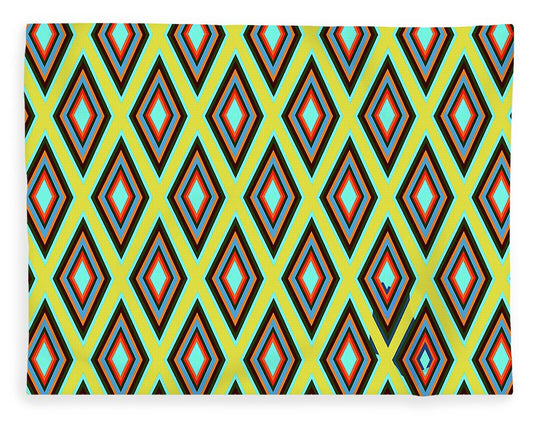 Colorful Diamonds Variation 5 - Blanket