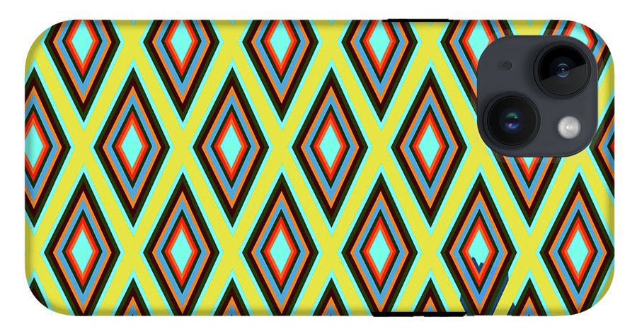 Colorful Diamonds Variation 5 - Phone Case