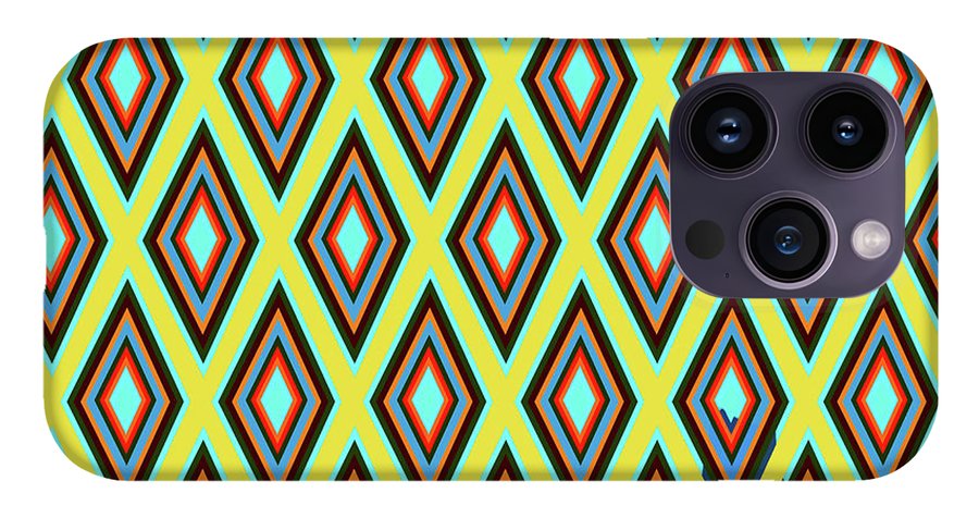 Colorful Diamonds Variation 5 - Phone Case
