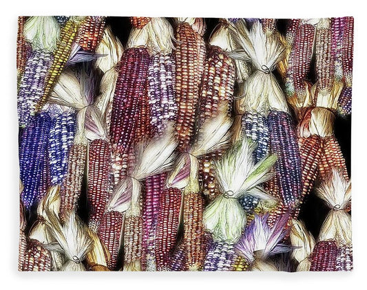Colorful Fall Corn - Blanket
