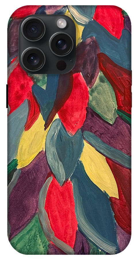 Colorful Leaves Watercolor - Phone Case